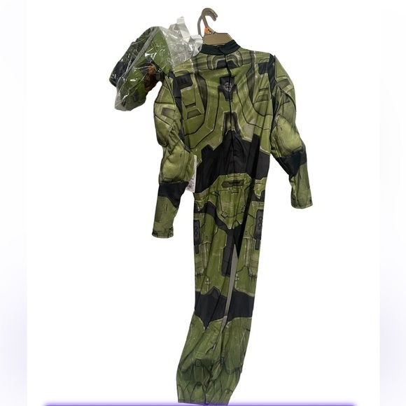 HALO Infinite Master Chief 117 Deluxe quilted Halloween Costume Size-various - Picture 4 of 11
